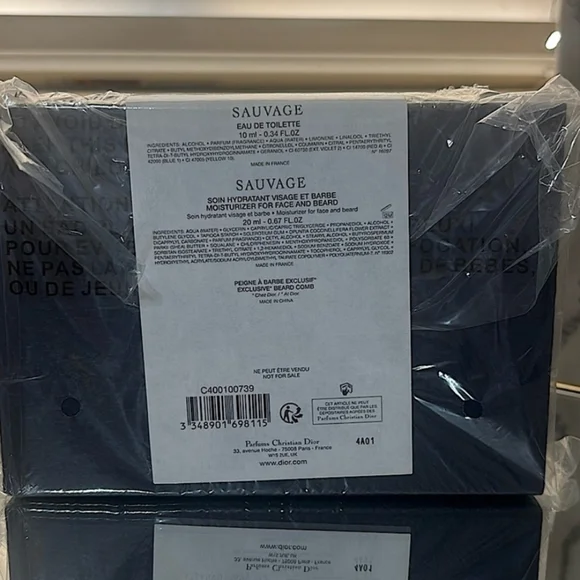 Dior Sauvage Grooming Trio - Navy Blue - Picture 4 of 4